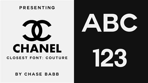 chanel font download.